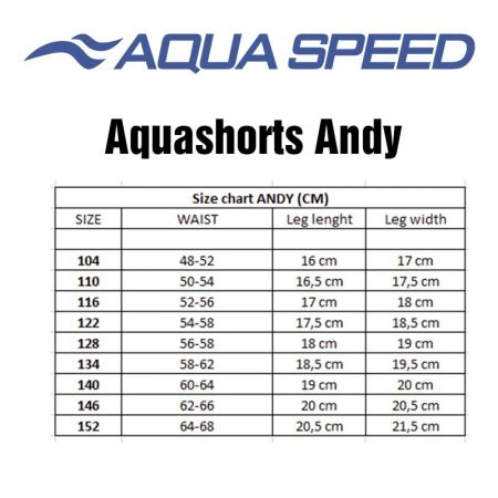 Costum De Baie Copii AQUA SPEED Aquashorts Andy 24 522577 349 imagine 3